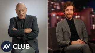 Patrick Stewart talks about his love for Thomas Middleditch [upl. by Aneleairam]