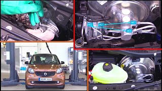 Smart Fortwo Bremsleitung austauschen So geht’s W453 [upl. by Yurik742]