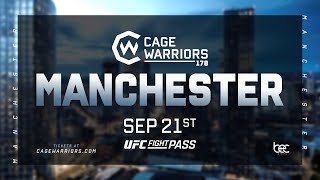 Cage Warriors 178 Prelims  Main Card is LIVE at 1230pm PT EXCLUSIVELY on UFC FIGHT PASS [upl. by Hsreh]