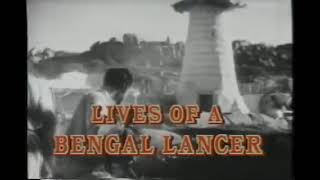 Mansebo Arte TRAILER Lanceiros da Índia The Lives of a Bengal Lancer de H Hathaway PARAMOUNT 1935 [upl. by Ingmar]