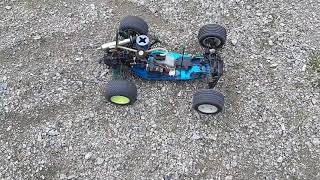 Rc10gt running on 0 nitro 8020 mixture [upl. by Wayolle]