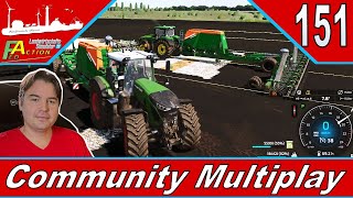 LS22 NFMarsch FedAction Community Multiplayer 151 Viele Felder für Vermehrungsgras ls22 fs22 [upl. by Radu]