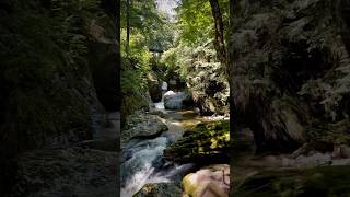 Texas Falls Green Mountain National Forest Vermont 📍 waterfalls teluguvlogs vlogs explore [upl. by Yemaj]