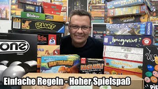 Einfache Regeln  hoher Spielspaß Die Top Spiele die sich auch lohnen [upl. by Allicerp]