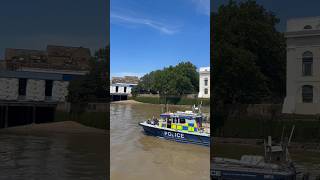 Met police marine unit in Wapping [upl. by Nosoj75]