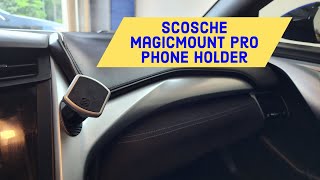 Scosche MagicMount Pro Magnetic Phone Holder [upl. by Assirol]