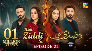 Woh Ziddi Si  Episode 22  16th Nov 2024  Aina Asif amp Shazeal Shaukat  SIA BEAUTY CREAM  HUM TV [upl. by Aikemaj]