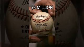 The Most EXPENSIVE Baseball of Alltime [upl. by Aiciles]