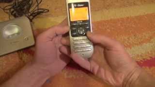 Funktionstest  Telefon T Home Sinus 101 [upl. by Ahsirahc]