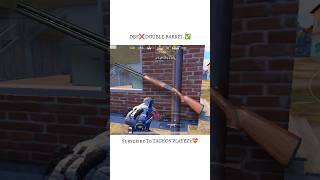 DBS ❌ DOUBLE BARREL ✅ SHOTGUN bgmi desiplayz shorts faithplayz bgminewupdate [upl. by Dualc678]