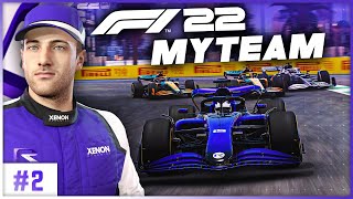 F1 22 MyTeam 2  MES PREMIÈRES GROSSES BATAILLES [upl. by Lenor409]