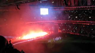 Huldiging Ajax in Arena  Three Little Birds [upl. by Cinnamon]