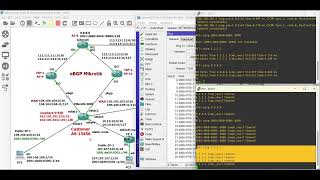 Mikrotik eBGP Configuration V7 ipv4 amp ipv6 ASPATHPREPENDING LOCALPREF ASPATH FILTERING [upl. by Missy]