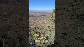 Picacho Peak 2624 m  newmexico santafe planinarenje planine bosna mountains views life [upl. by Kristyn]