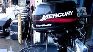 2002 Mercury 6Hp 4 Stroke Outboard Motor for sale on eBay [upl. by Maker]