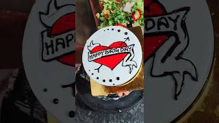 Heart cake ❤️‍🩹🎂♥️thekingbakers cakedecorator cakedesign cakemaking [upl. by Aiouqahs]