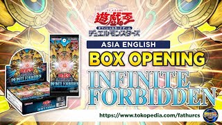 gacha INFINITE FORBIDDEN  YuGiOh OCG Asia English  INFOAE  QCSE [upl. by Joanie455]