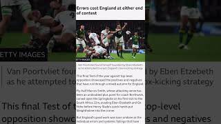 🔥 Springboks Destroy England Kolbe’s Masterclass amp Twickenham Shock in Rugby Showdown 🇿🇦🏉💥 [upl. by Emile]