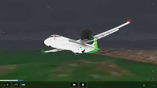 RFS Indonesia ATR 72600 Take off in event LONDON SPECIAL [upl. by Kinimod]