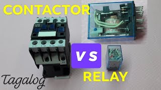 Magnetic Contactor VS Relay  ectromechanical cube type relay  motor control  Philippines [upl. by Genie]