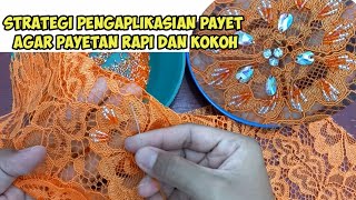 CARA MEMASANG PAYET KEBAYA BENTUK BUNGA [upl. by Jean-Claude]