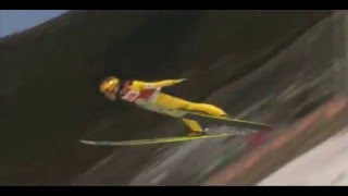 Ski Jumping World Cup 2016 Vikersund Norway Noriaki KASAI 2375m 14022016 [upl. by Bittencourt]