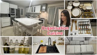 Organisation tiroirs et cuisine  Je vous montre ma cuisine 😍 cuisine ikea organisation action [upl. by Ramiah]