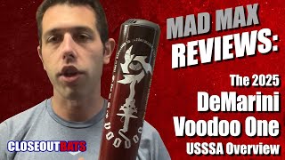 2025 DeMarini Voodoo One USSSA Overview [upl. by Verdie955]