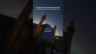 Ghadeer e Khum  eidghadeer ghadeerstatus ghadeer aqeelulgharavi shorts shortvideo ytshorts [upl. by Thorley]