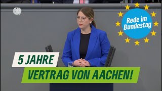 5Jähriges Jubiläum des Aachener Vertrags [upl. by Nawram]