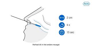 Roche Zelftest SARSCoV2 Rapid Antigen Test Nasal [upl. by Dorelia629]