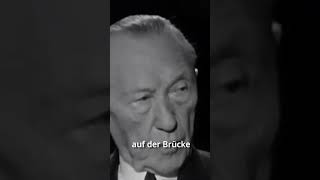 Adenauer lehnt Handschlag und Straßenbefragung Hitlers ab [upl. by Esdnil472]