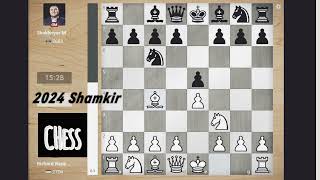 2024 SHAMKIR CHESS Mamedyarov  Rapport  rapid game in Round 7 [upl. by Pollie901]