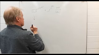 Solving Exam Riddles in Organic Chemistry 13 Protonation of a nitrile to start the reaction [upl. by Dent]