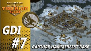 Tiberian Sun  GDI 07  Capture Hammerfest Base  Hard [upl. by Ahsinna334]