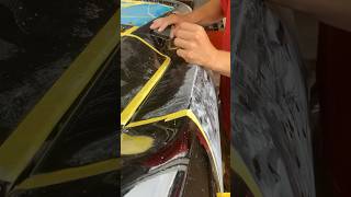 Interesting GT500 Ford Fastback Mustang Wet Sanding Time Lapse [upl. by Otrepur836]