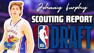 Johnny Furphy Scouting Report  Kansas Forward 2024 NBA Draft Breakdown [upl. by Caesaria]