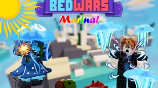 Using the new MARINA KIT… Roblox Bedwars With my Friend [upl. by Aleahcim]