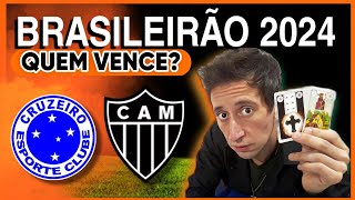 TAROT REVELOU QUEM VENCE SÁBADO 1008 CRUZEIRO X ATLÉTICO MINEIRO [upl. by Nylirehc]