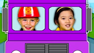 The Wheels on the Bus  Learning Colors for Kids  Funtastic TV [upl. by Stutsman]