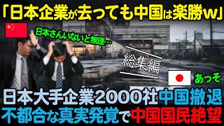 日本企業を蔑ろにした中国の惨めすぎる現状www【海外の反応】 [upl. by Tor]