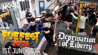 Deprivation of Liberty – 1st June 2024 Multicam Live from FOE Fest at Moor Beer Bristol [upl. by Sadnac]