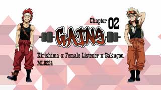 Gains  Kirishima x Female Listener x Bakugou  Completed  Part 1  Chapters 1  80  FANFICTION [upl. by Meryl]