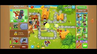 How to BEAT CHIMPS In BTD6 Town Center [upl. by Annohsal]