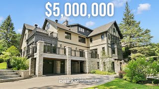 Touring a 5M Architectural Masterpiece in Rockcliffe Park Ottawa  300 Acacia Avenue [upl. by Iyre702]