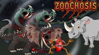 All Zoochosis  Third person screamers  Zoochosis Animation  Spider Virus  Animal Monster [upl. by Anema785]