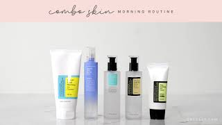 Kbeauty Routines for Combo Skin  Cosrx Acids [upl. by Hcib331]