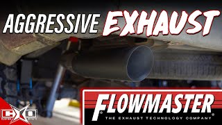 Installing a Flowmaster Exhaust on a 2016 Chevy Silverado [upl. by Nivart]