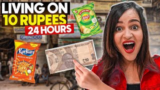 Living on 10 RS for 24 HOURS 😮 IMPOSSIBLE [upl. by Joey]