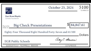 Big Checks 10 25 2024 [upl. by Kussell]